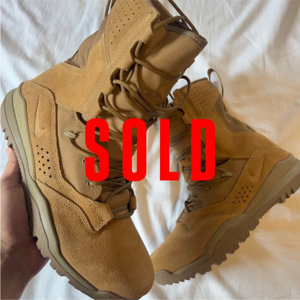Nike SFB Field 2 8" Tactical Boots | coyote brown | Mens Sz12 | AQ1202-900 | New